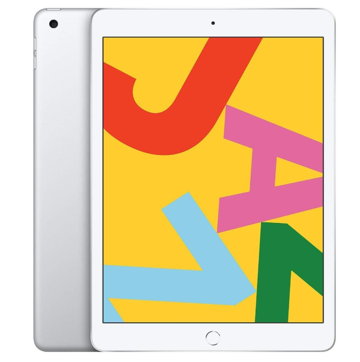 iPad 7th Gen 10.2" Cellular + Wi-Fi 128GB Silver A2198 A Grade Premium above 80% Battery Health( Refurbished )