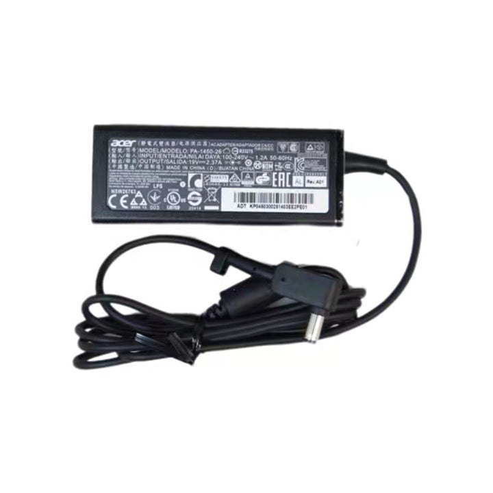 Original Acer 19V 2.37A 5.5x1.7mm 45W Power Adapter for Acer Laptop