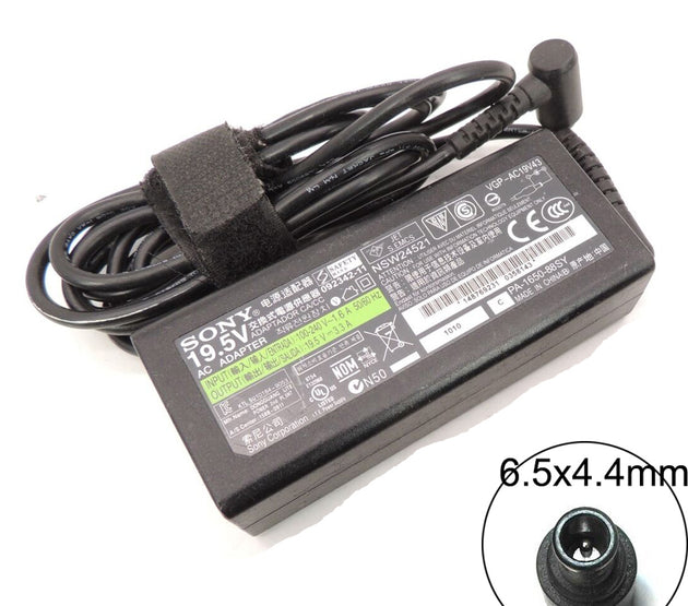 [M54]Original Sony 19.5V 3.3A 6.5x4.4 65W Power Adapter.