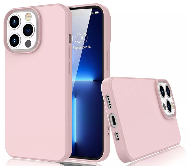 [UA08]Silicone phone case without ring for Iphone 11 Pro Pink