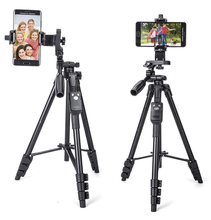 YUNTENG 5218 360° Degree Tripod + Bluetooth Remote Shutter for Camera DSLR GoPro DVR