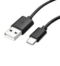 Original 1.2m USB Type C Fast Charging Data Cable For Samsung Black without packaging