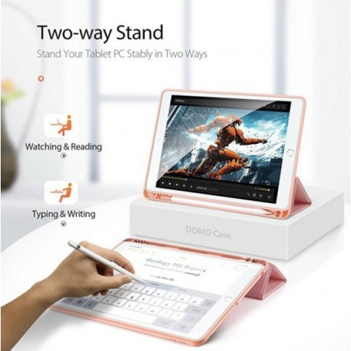 DUX DUCIS Domo Series Shockproof Case for iPad Pro 12.9" (2024) Pink