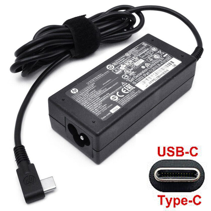 Original HP 15V 3A 45W USB-C AC Power Adapter