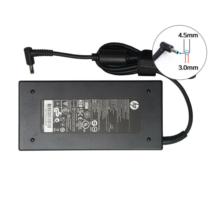 Original HP 19.5V 7.7A, 150W Power Adapter, Tip pin size: 4.5mm * 3.0mm (Blue with pin in centre)