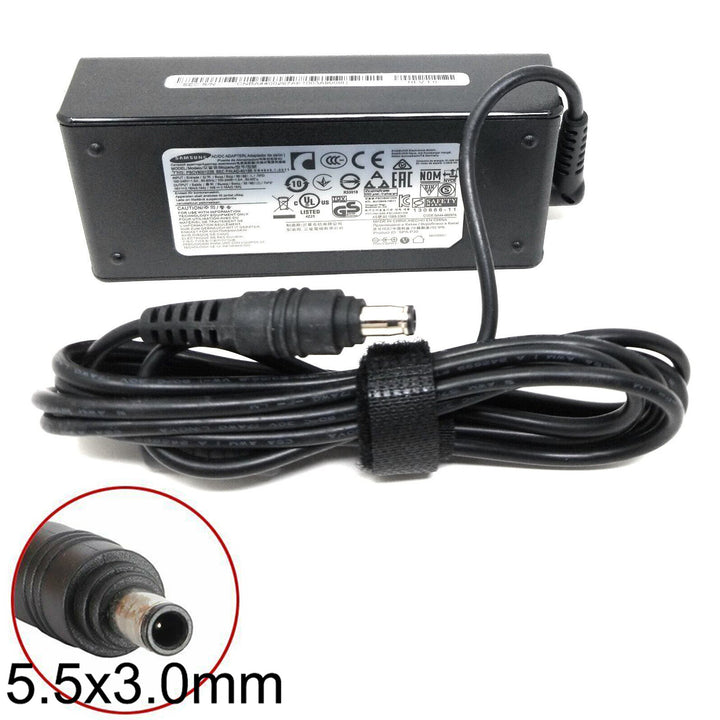 Samsung laptop adapter 19v 3.16A 5.5mmX3.0mm for model NV540 550