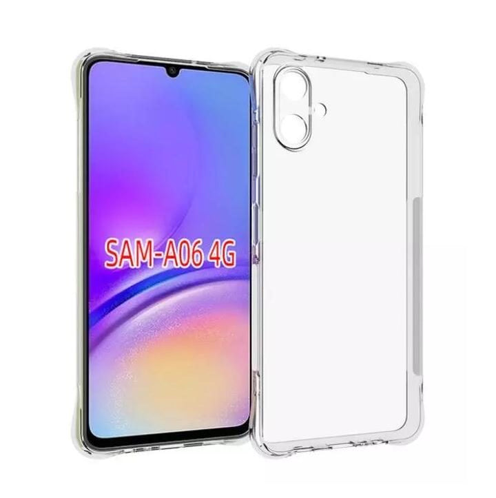 Samsung A06 transparent phone case 1.5mm protection anti-drop