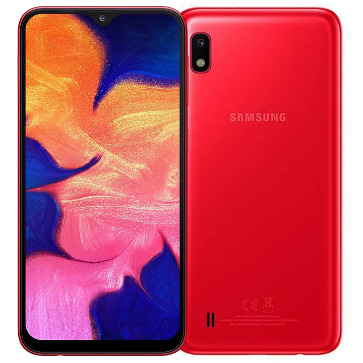 Samsung Galaxy A10 4G SM‑A105G SS 32GB with 2GB RAM Red A Grade