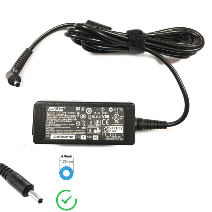 Original ASUS 19V 2.37A 45W AC Adapter for Taichi UX21A UX31A UX32A Tip 4.0mm x 1.30mm