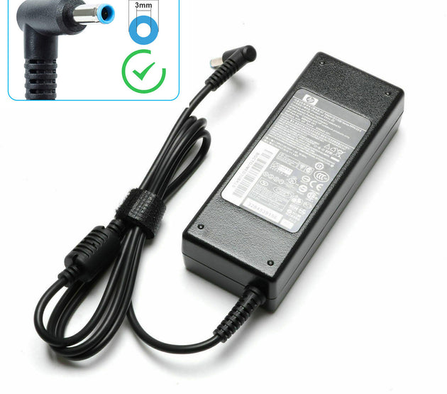 [M40]Original HP 19.5V 4.62A 90W Power Adapter,Tip pin size: 4.5mm * 3.0mm (Blue with pin in centre),use for HP Envy 17 Series