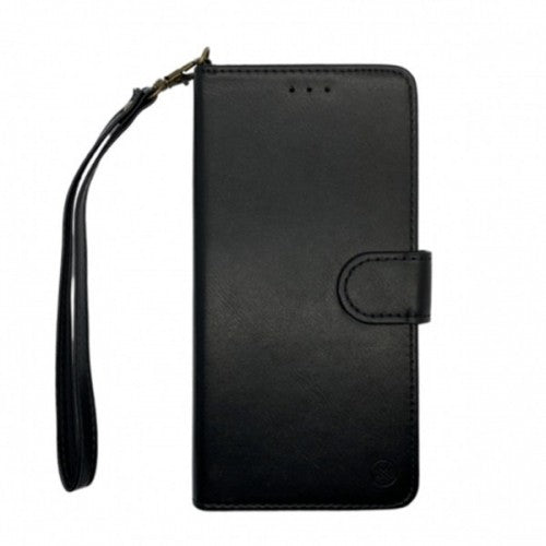 Flip Wallet Universal Phone Cover For Smartphones S 4.9-5.0 Black