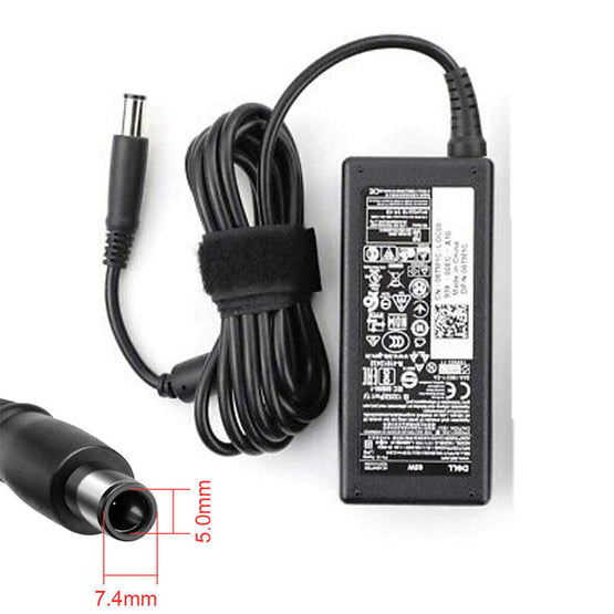 [L14]Original Dell 19.5V 3.34A 7.4x5.0mm 65W PA12 Power Adapter.