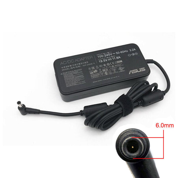 Original Asus 19.5V 11.8A 230W 6.0 x 3.7mm Power Adapter