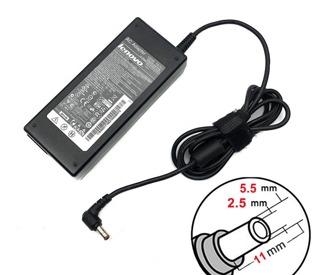 [M49]Original Lenovo Power Adapter 120W 19.5V 6.15A 5.5MM*2.5MM