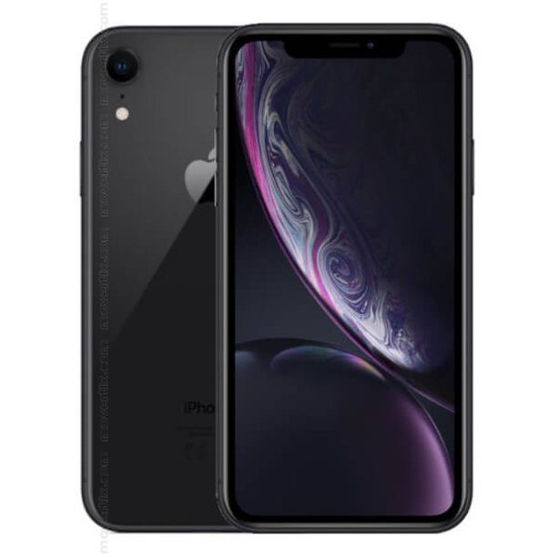 iPhone XR 64GB SS+eSim Black A Grade above 90% Battery Health (Refurbished) - (Message Stock)