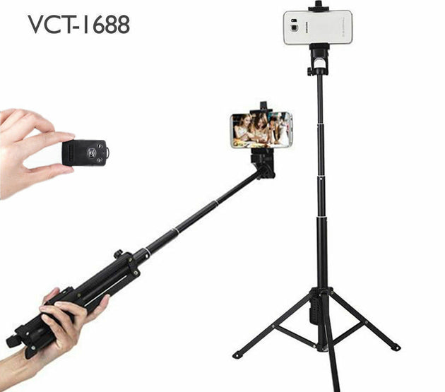 YUNTENG 1688 Aluminum Tripod