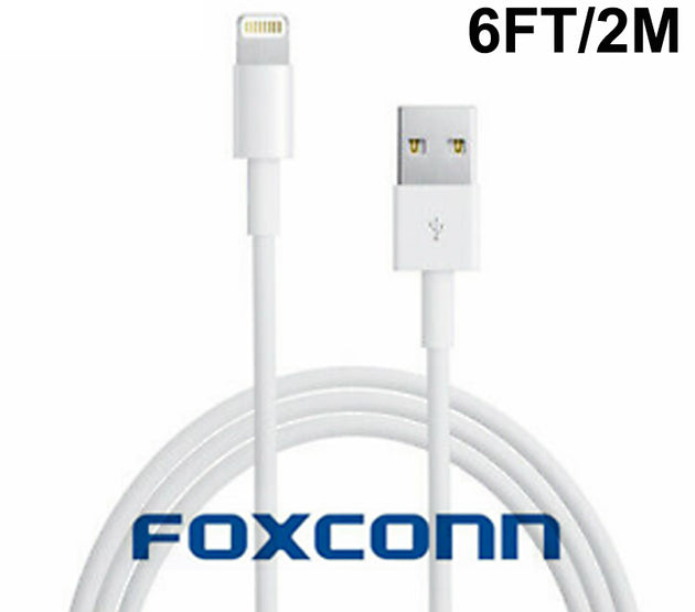 [5-B221]Original Foxconn 2M USB to lightning charging cable For Apple iPhone 5 6 6S(Plus) 7 8 iPad without retail package