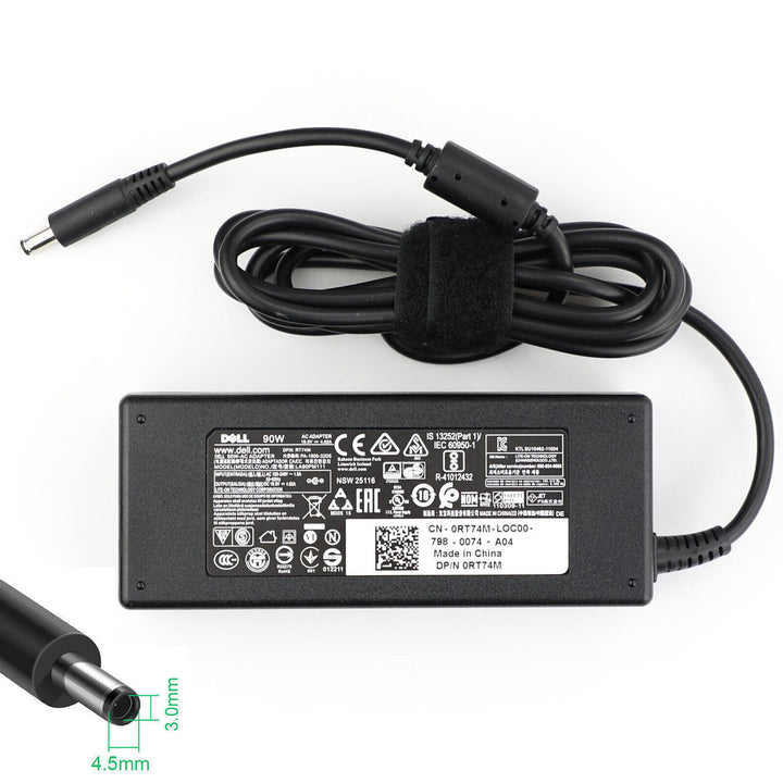 Original Dell PA-1900-32D 19.5V 4.62A,90W 4.5mm脳3.0mm Power Adapter.Model Number LA90PM111