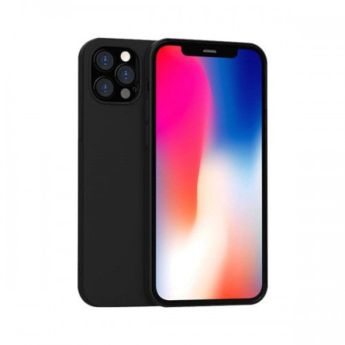 Silicone phone case without ring for iPhone 11 Pro Black