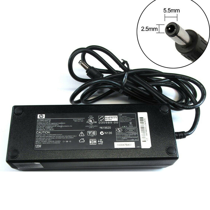 Original HP 18.5V 6.5A 120W 5.5x2.5mm Power Adapter