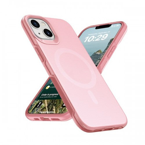 YUVAL Magnetic Compatible phone case for iPhone 14 Pro Max 6.7 Pink