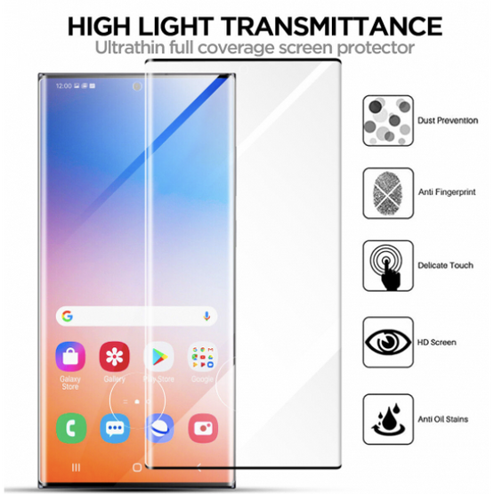 [U04]Samsung S23 Plus 0.18 Screen Protector Tempered Glass - Support Finger Print - No Need Glue