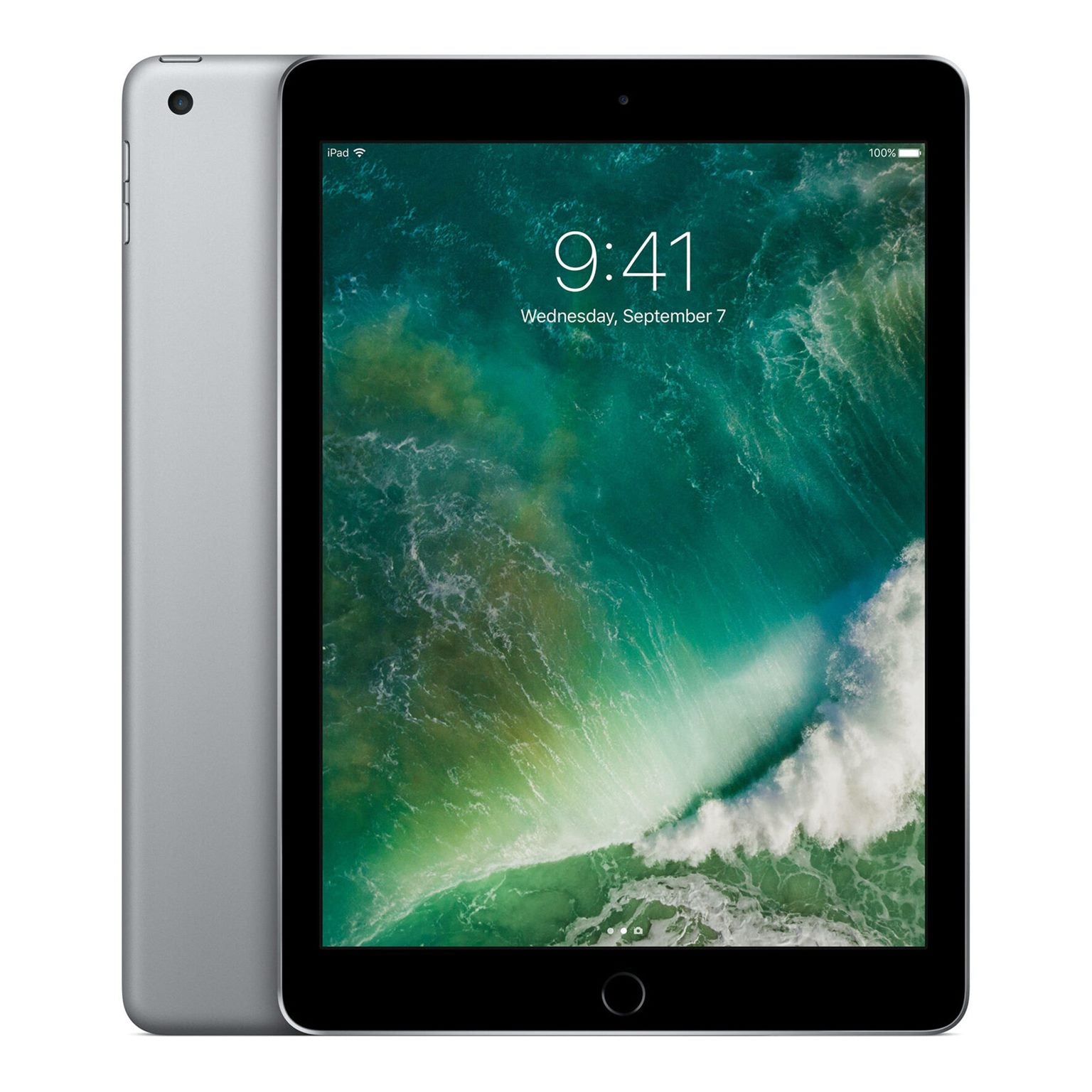 iPad 5th Gen 9.7" Cellular + Wi-Fi 128GB Space Gray A1823 A Grade above 80% Battery Health( Refurbished )