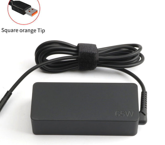 [M32]Original Lenovo Adapter Power Charger 20V 3.25A 65W Orange Yoga head For Lenovo Yoga 900-13ISK 80SD ADL65WLF ADL65WLG