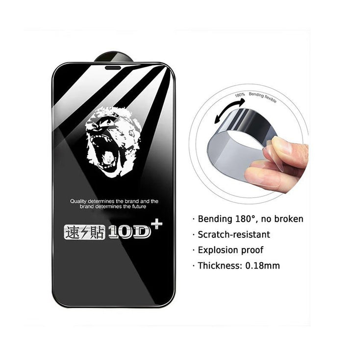 iPhone 12 / 12 Pro / 6.1 Gorilla Pliable and Strong Tempered Glass Screen Protector WITH PACKAGE
