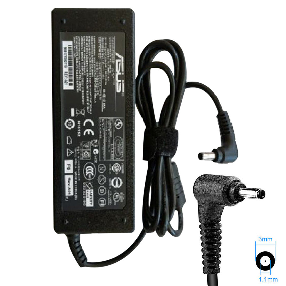 [M76]Original ASUS 19V 1.75A Zenbook UX21E UX31E UX31E-SH72-CBIL,UX31E-MA1S 3.0*1.1mm
