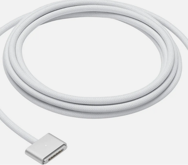 [5-B216]Original Apple USB-C to Magsafe 3 Charging Cable 2M White MLYV3FE/A A2363