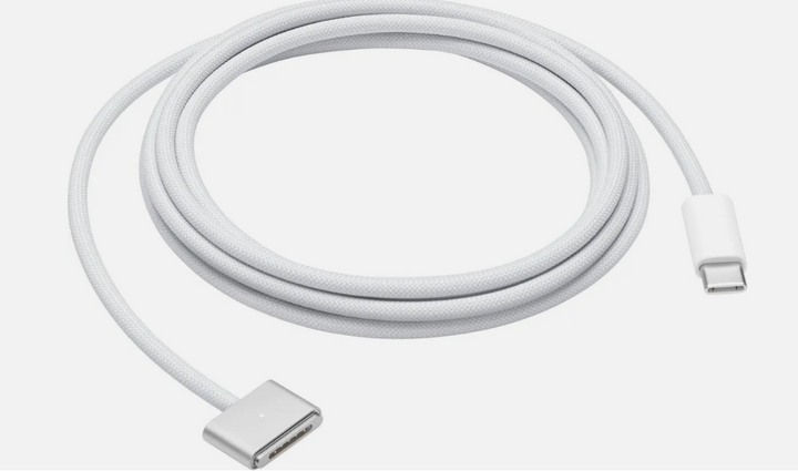 Original Apple USB-C to MagSafe 3 Charging Cable 2M White MLYV3FE / A A2363