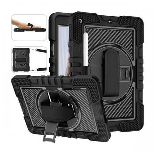 Samsung tablet case A10.1 TJZ multi-layer protection shockproof with Belt Clip Black T510 T515