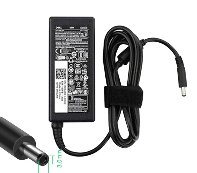 [L27]Original Dell PA-12 19.5V 3.34A, 65W 4.5mm脳3.0mm Power Adapter.