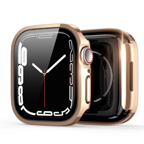 DUX DUCIS AppleWatch-134 Apple Watch Series 7 Case (PC) 45MM Rose Gold