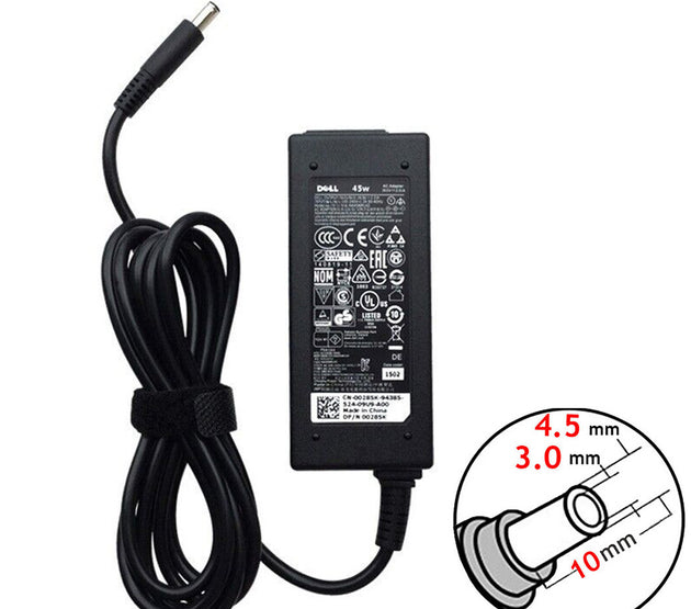 [L6]Original Dell PA-20 19.5V 2.31A, 45W 4.5 mm脳3.0 mm Power Adapter.