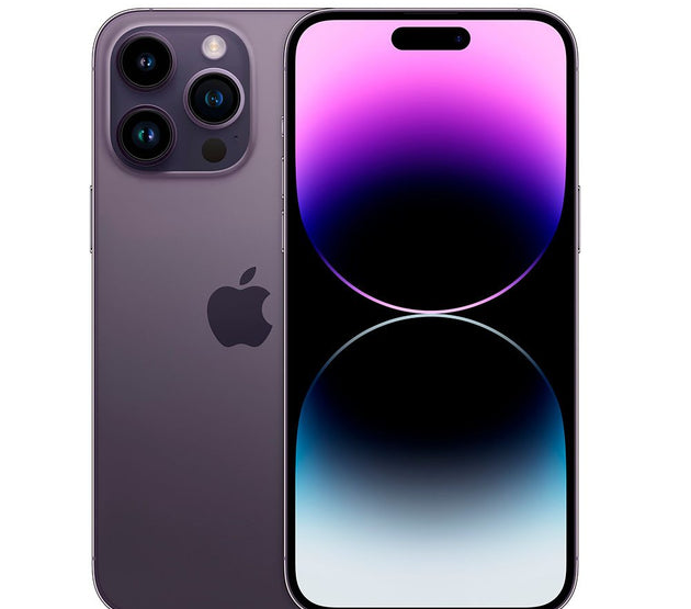 iPhone 14 Pro Max 256GB DS Deep Purple A Grade 100% Battery Health( Refurbished ) - (Message Stock)