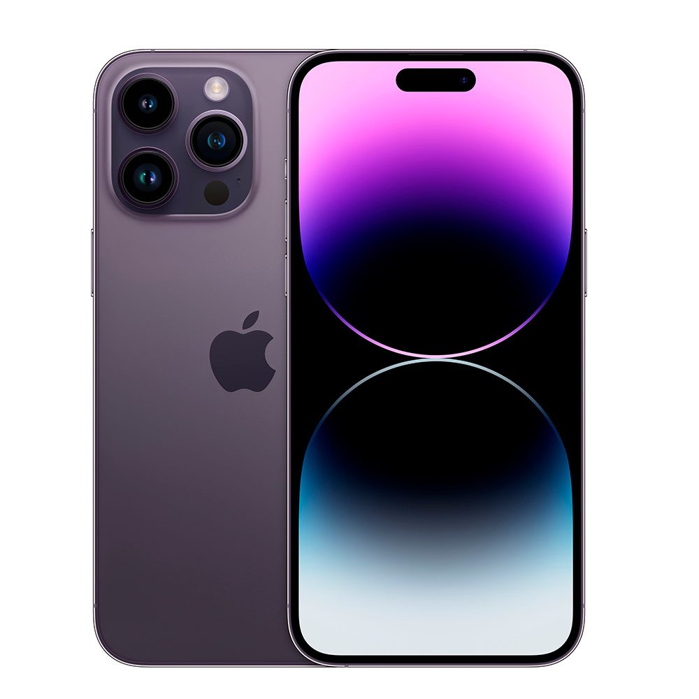 iPhone 14 Pro Max 256GB SS+eSim Deep Purple A Grade above 90% Battery Health( Refurbished ) - (Message Stock)