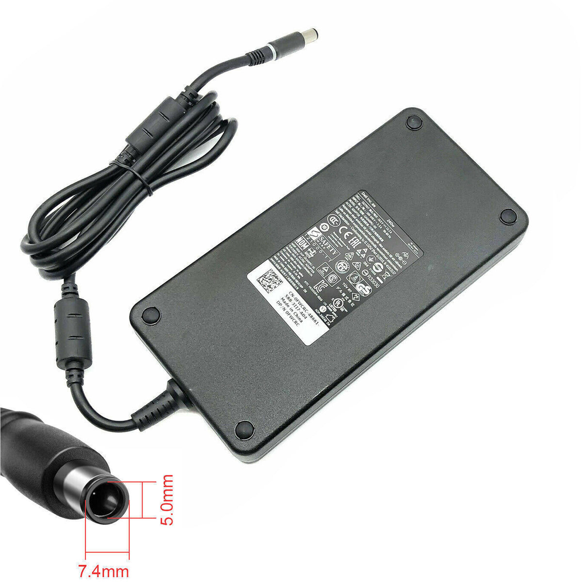 Original Dell Power Adapter PA-9E 19.5V 12.3A 240W (7.4x5.0mm)