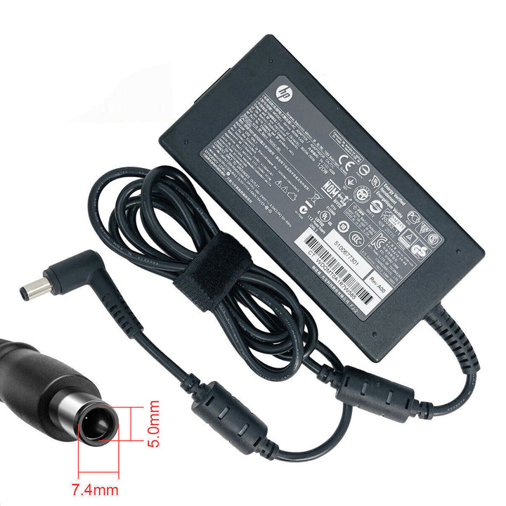 Original HP 18.5V 6.5A 7.4x5.0 120W Smart Pin Power Adapter