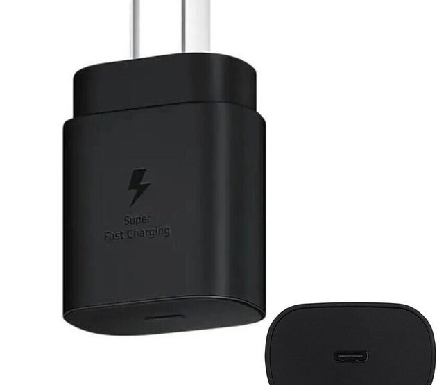 [5-A219]Samsung USB-C 25W AC Charger Black TA800 S20 S20+ ULTRA NOTE 10