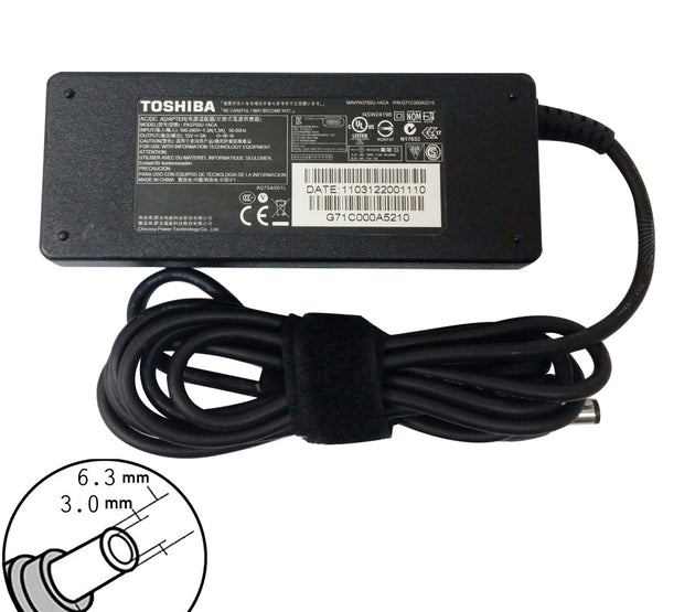 [M6]Original Toshiba 15V 5A 6.3x3.0mm 75W Power Adapter.