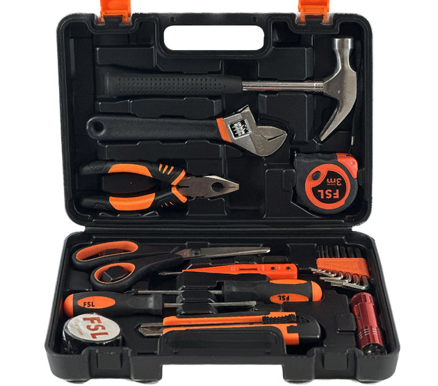 [AL4]FSL FSGJTZ-JG003-4 20 Pcs Household Multi-Function Hand Tool Box Complete Set
