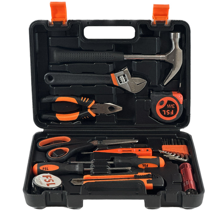 FSL FSGJTZ-JG003-4 20 Pcs Household Multi-Function Hand Tool Box Complete Set
