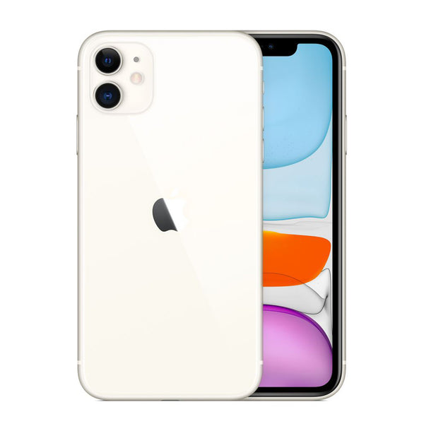 iPhone 11 256GB SS+eSim White A Grade 100% Battery Health( Refurbished )