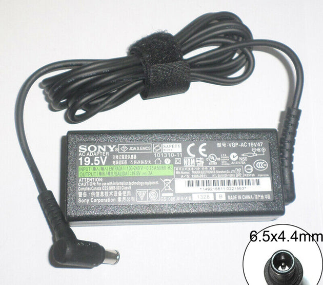 [M51]Original Sony Power Adapter 19.5V 2A 40W (VGP-AC19V39)(6.5x4.4mm)