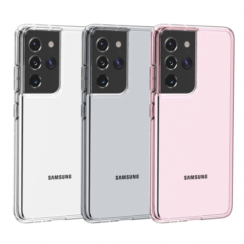 Ultimake clear phone case for Samsung Galaxy S20 Pink
