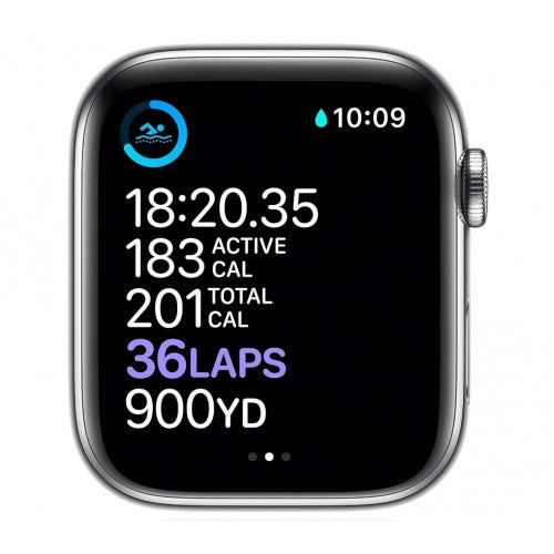 Apple Watch Series 6 A2292 44mm GPS 32GB Silver Aluminum – A Grade - NO Band