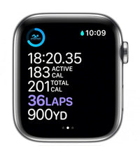 Apple Watch Series 6 A2292 44mm GPS 32GB Silver Aluminum – A Grade - NO Band