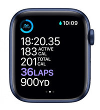 Apple Watch Series 6 A2376 44mm GPS + Cellular 32GB Blue Aluminum – A Grade - NO Band